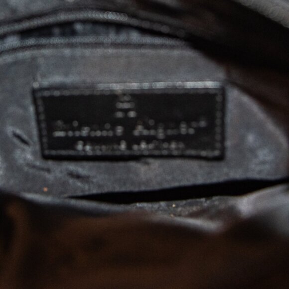 Vintage Etienne Aigner Cross Body Leather Bad Black - Picture 5 of 8